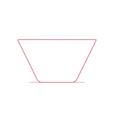 Objects Serving Bowls Ikea Trygg Serving Bowl Stencil Svg Design File, Free Vectors File